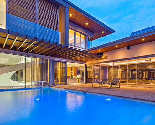 TMG Designs - Frameless Folding Doors